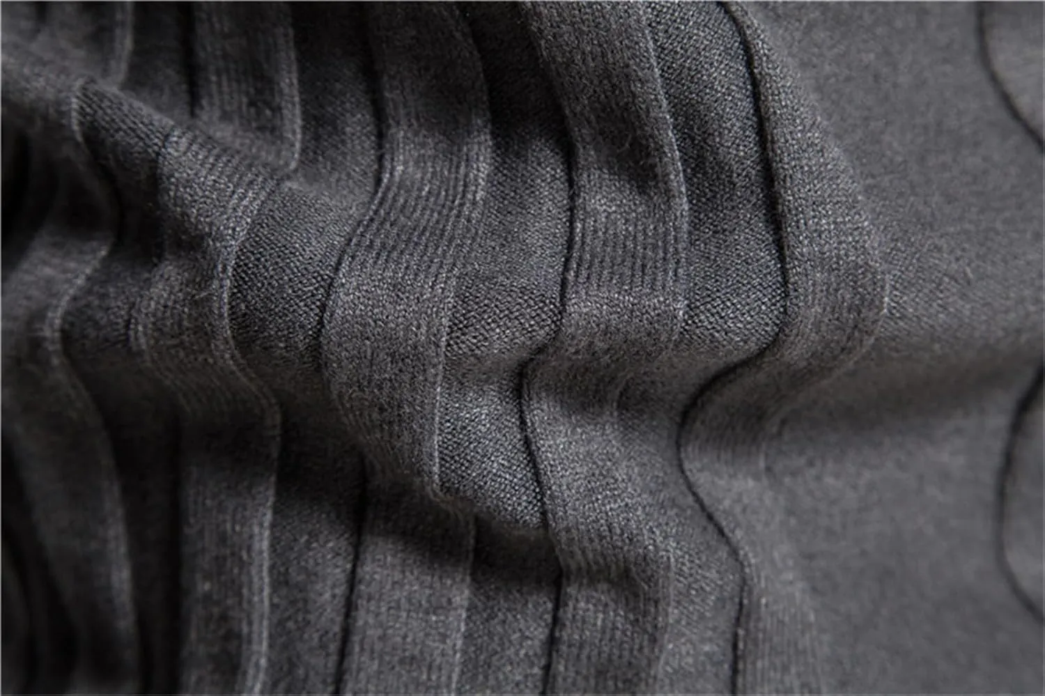 Womens Casual Turtleneck Oversized Knit Sweater 2024 Plus Size Winter Ribbed Knit Sweater Tops Cotton Jumper Blouse
