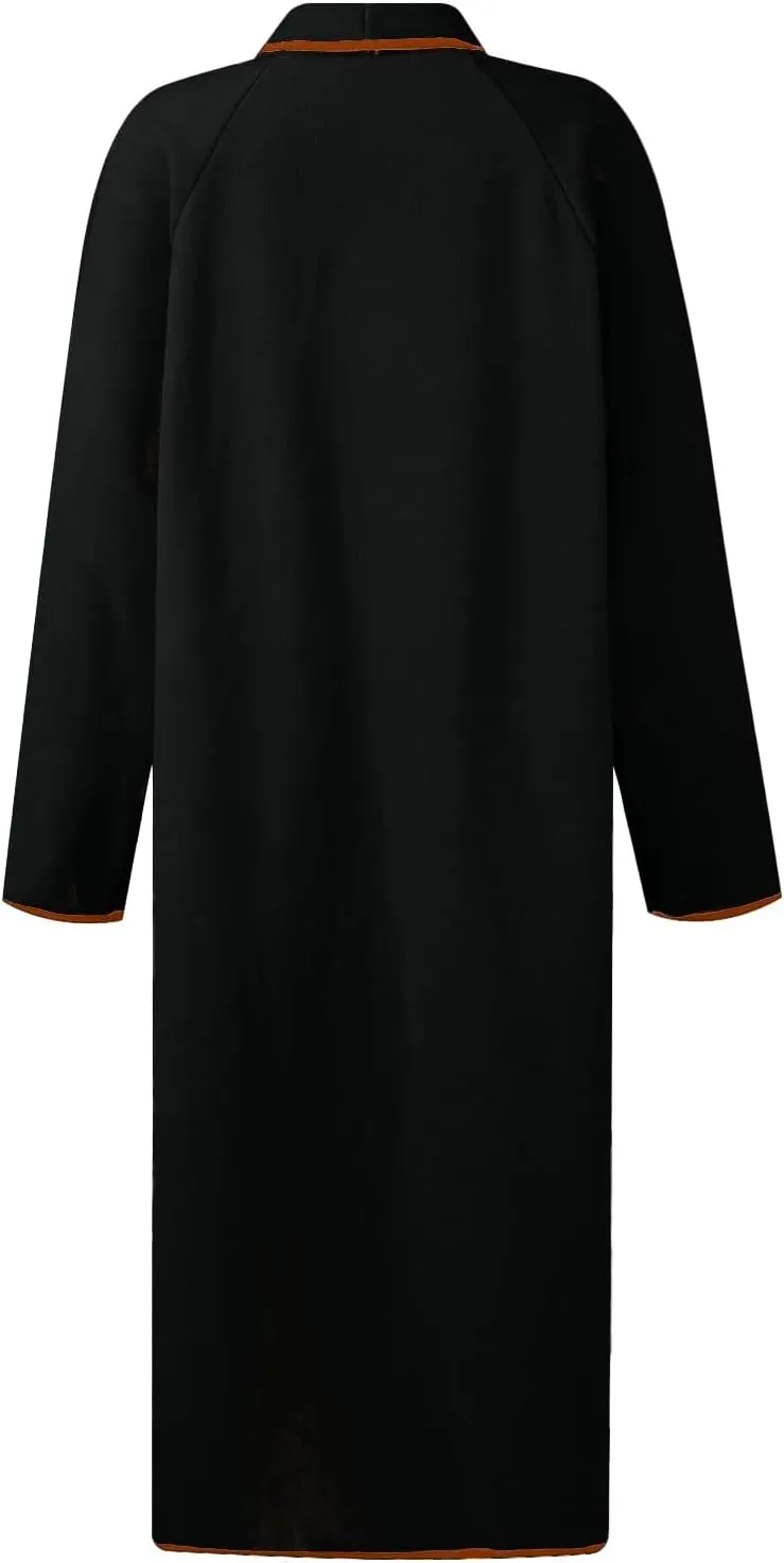 Women's Fall Coats 2025 Coats Double Breasted Slim Long Trench Coat With Belt Warm Winter Overcoat, M-2XL