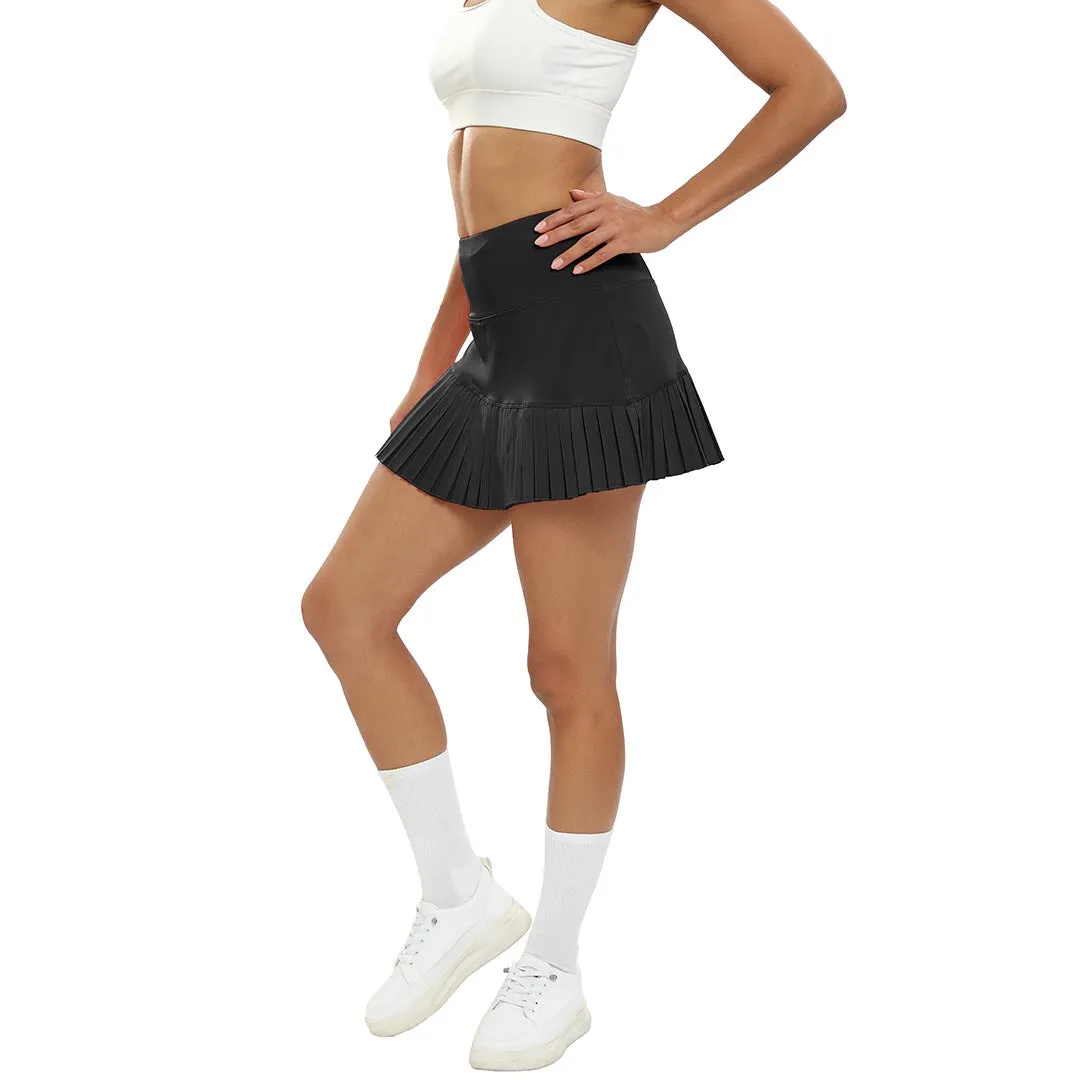 Women's Pleated Tennis Skirts" Built-in Shorts