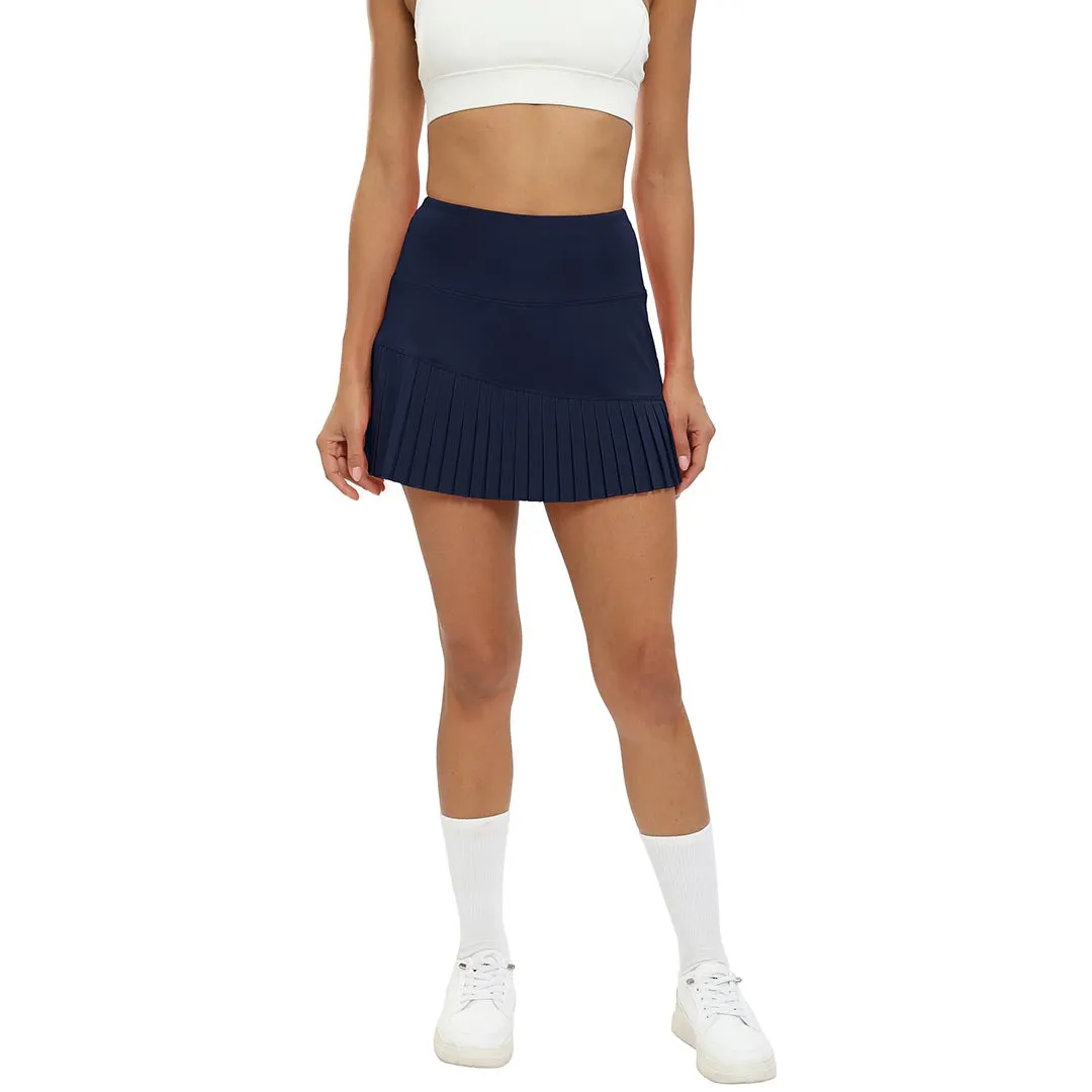 Women's Pleated Tennis Skirts" Built-in Shorts