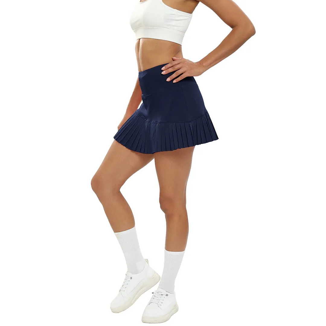Women's Pleated Tennis Skirts" Built-in Shorts