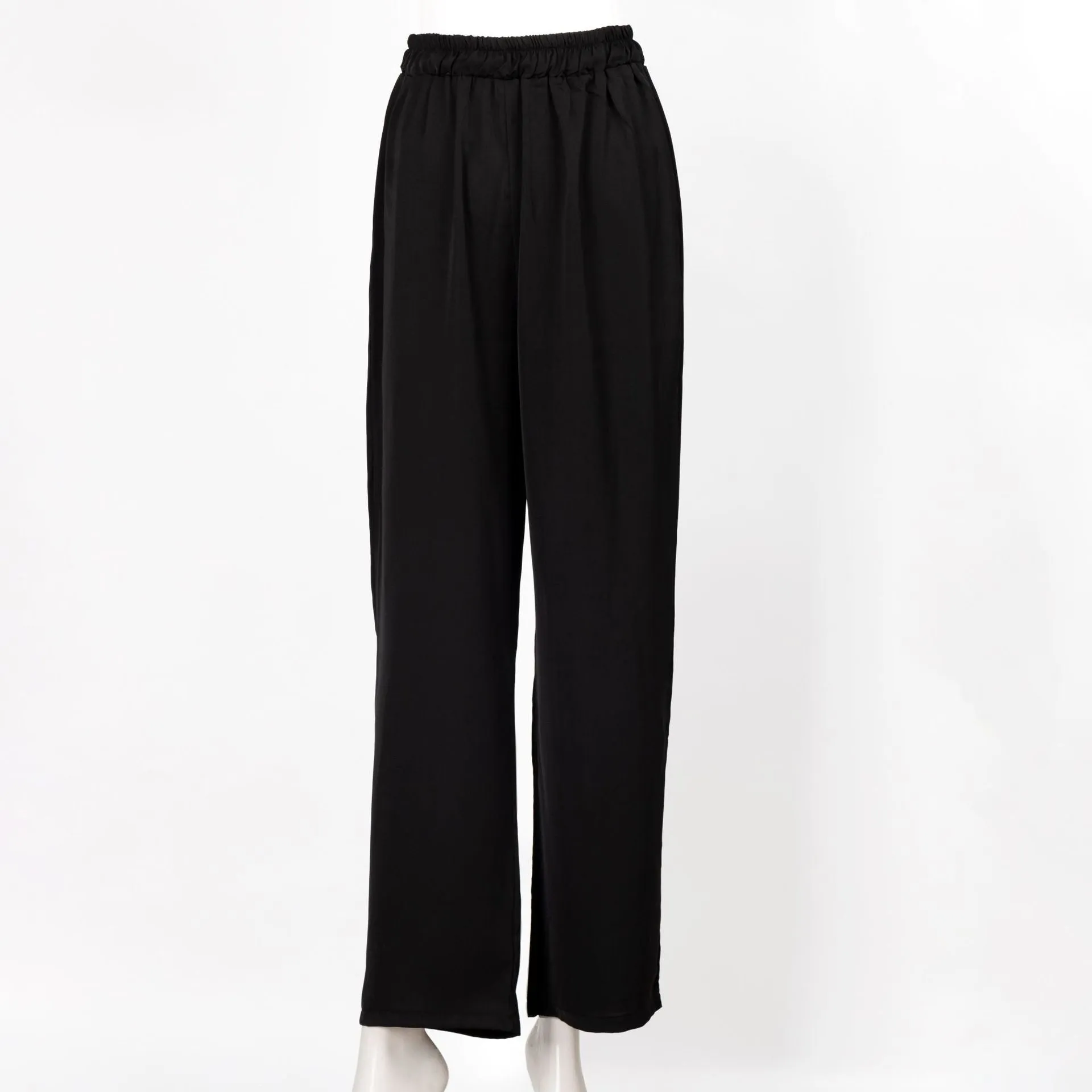 Women's Solid Color Trouser Suit Two Piece Sets