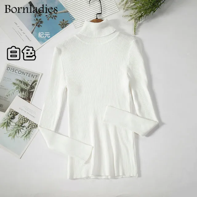 Women's Turtleneck Sweaters Autumn Winter