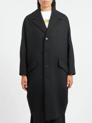 Wool Gabardine Coat