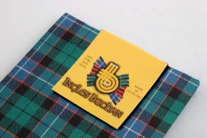 Wool Tartan Pocket Square in Galbraith Ancient Tartan
