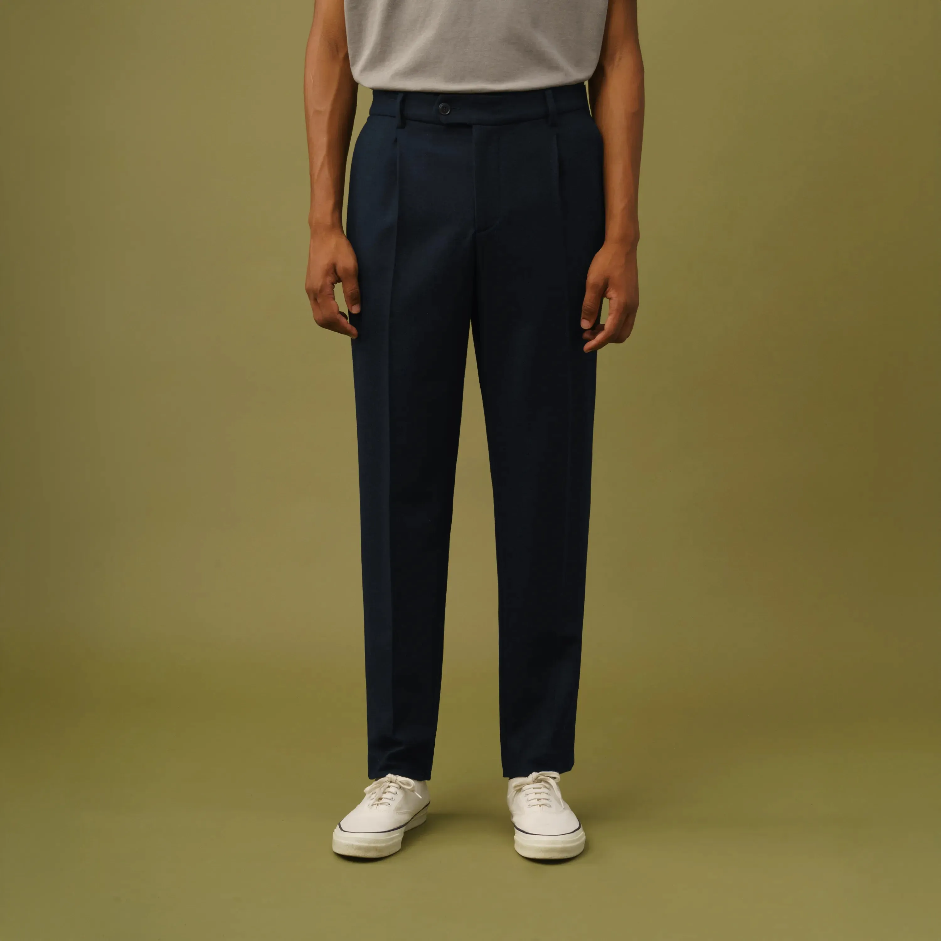 WOOL TROUSERS