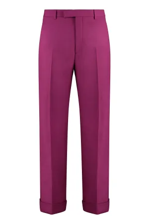 WOOL-TWILL BUSH-TROUSERS
