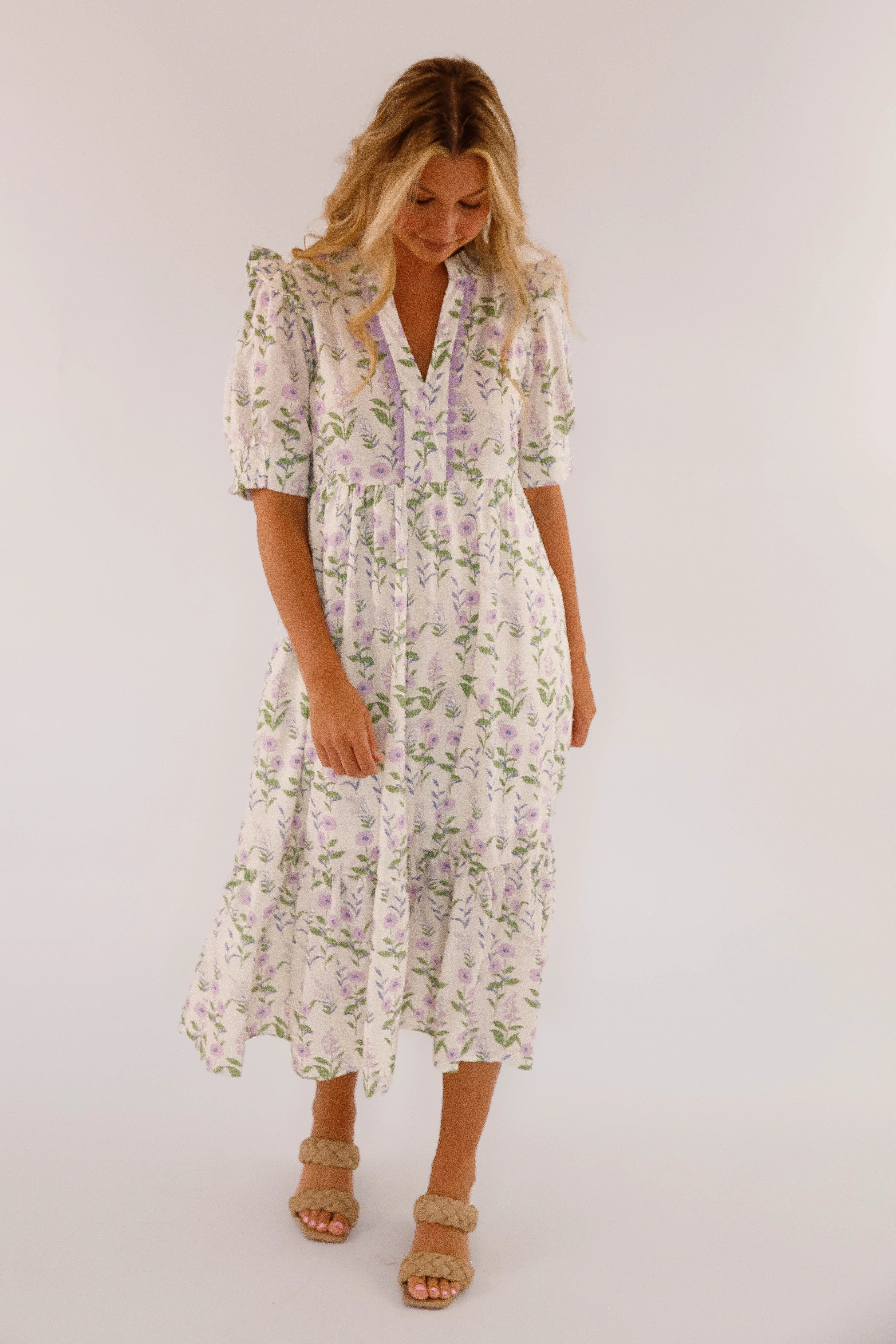 RESTOCK: French Countryside Midi Dress SeamlessConstruction