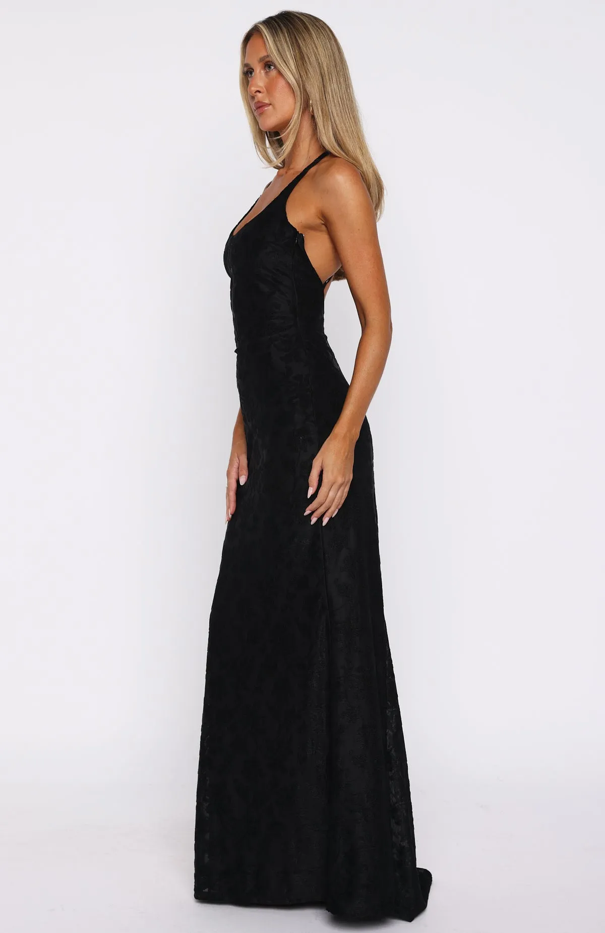AntiStatic Treatment Slow Dance With Me Maxi Dress Black