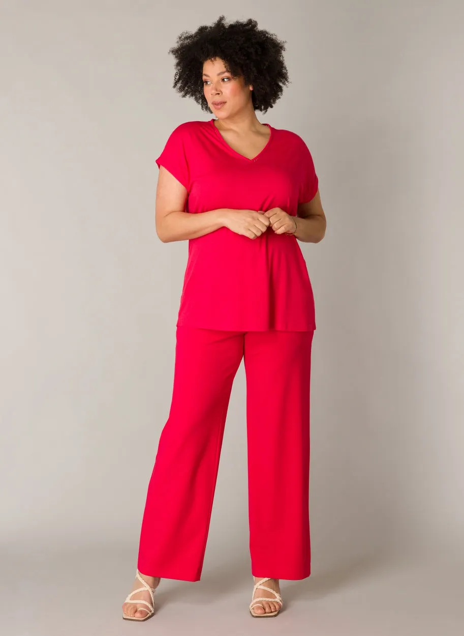 Yesta V-neck Tee Goldy