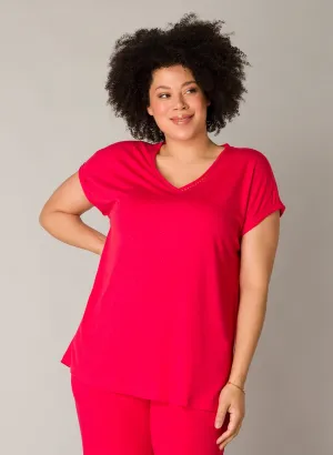 Yesta V-neck Tee Goldy