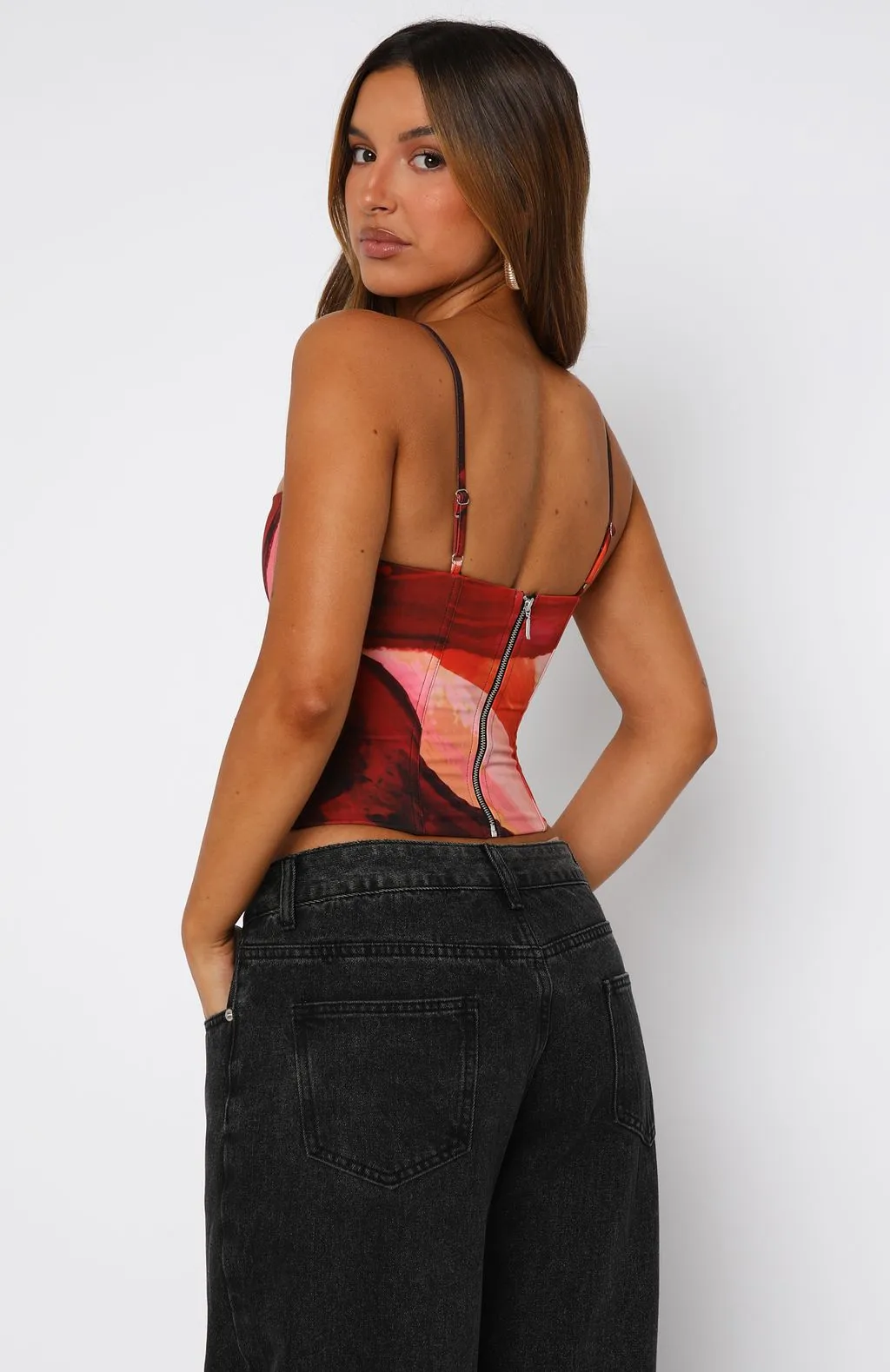 You'll Be Ok Bustier Sunset Petal SoftKnit OdorControl