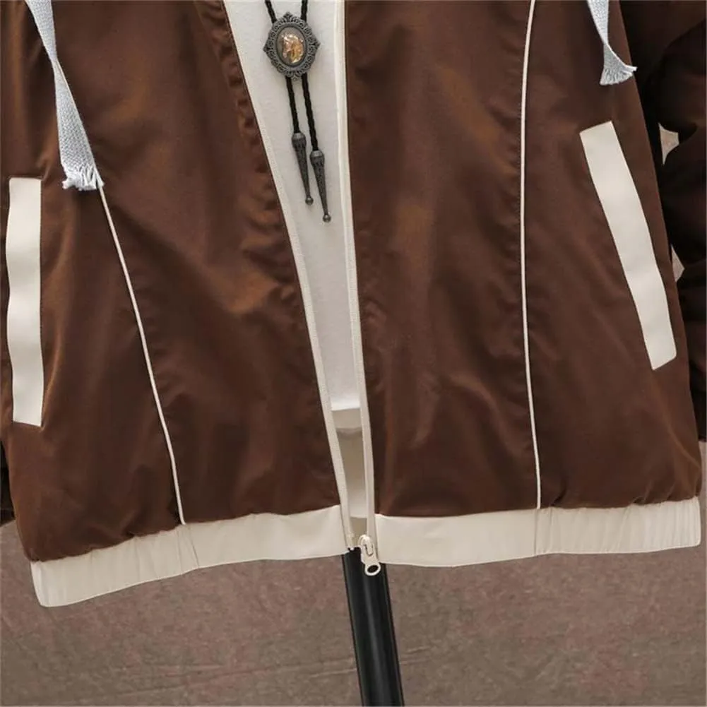 Youllyuu Men's Parka Winter Thick Jacket Hooded Overcoats Harajuku Parkas Solid Windbreaker Coats