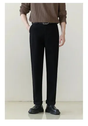 Zhou Basic Slim Fit Trousers