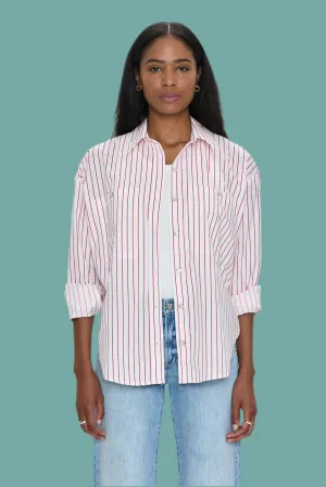 Samantha Oversized Button Up Shirt Comfortable fit AntiPilling Surface