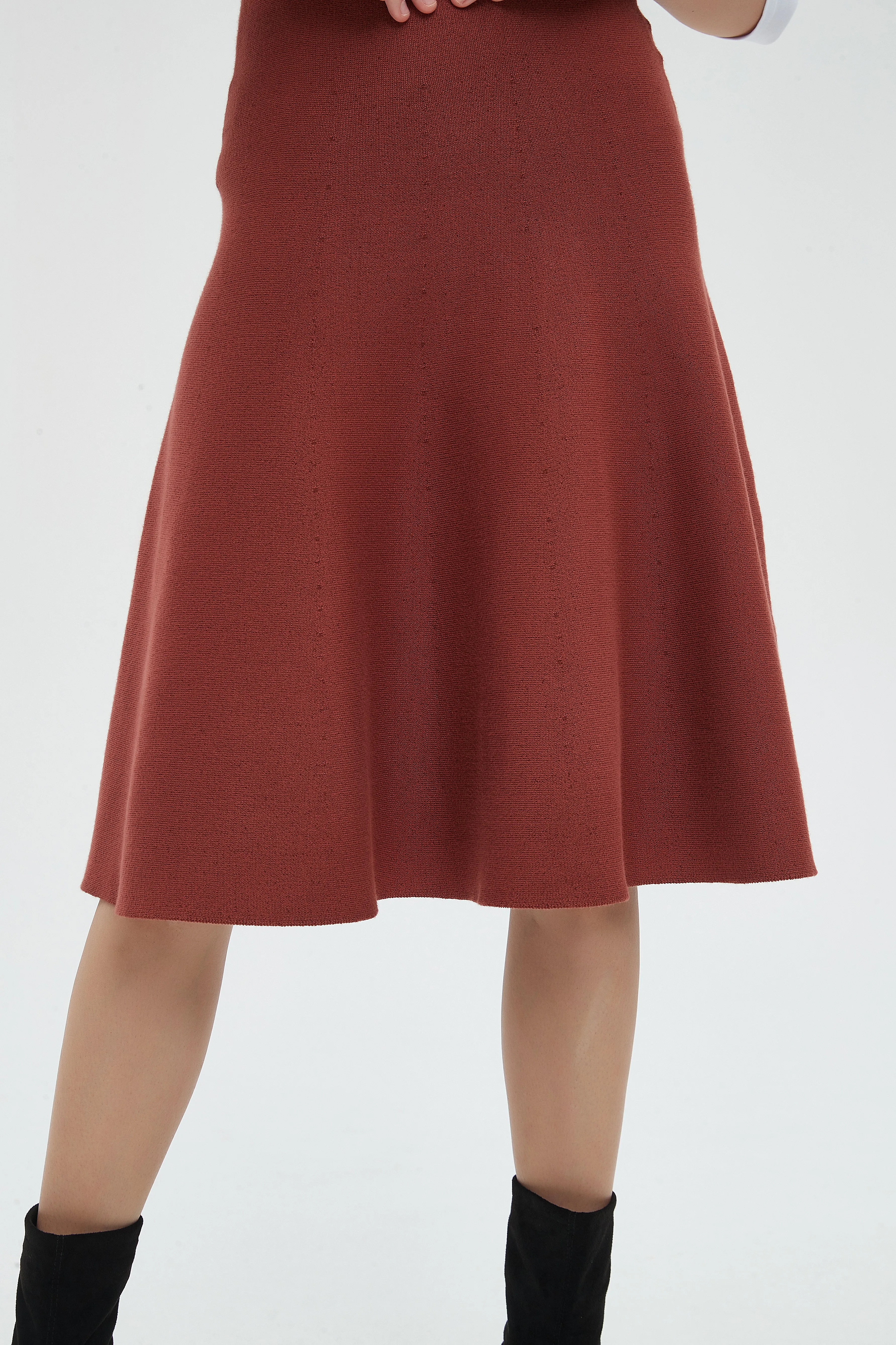 AMAZING  MM SKIRT - RUST Chill Feel Fashion Energy