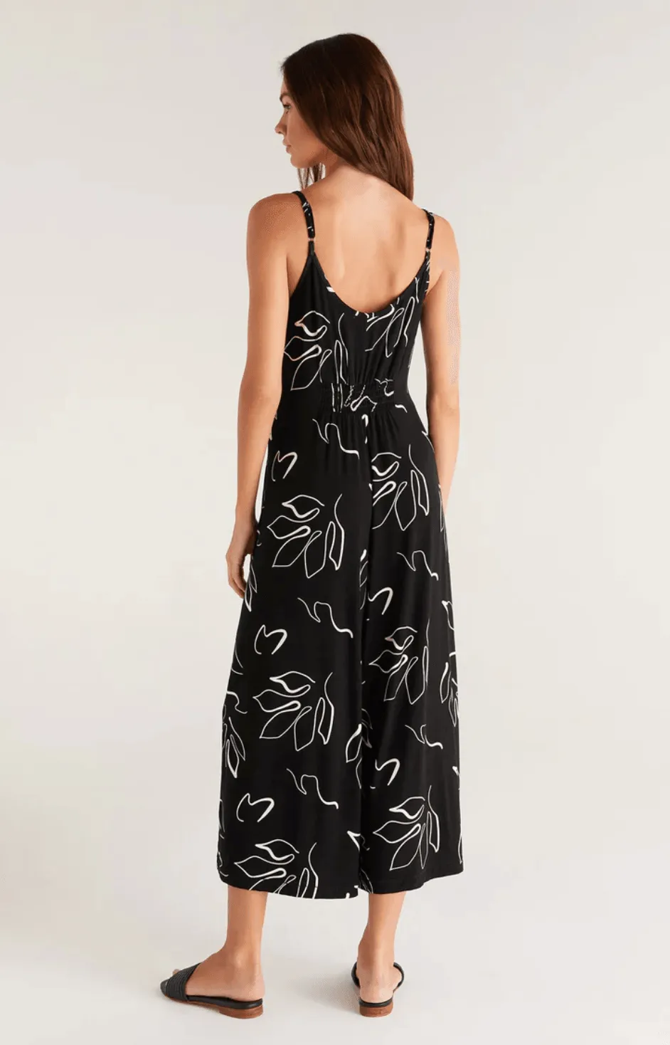 Zsup Abstract Floral Jumpsuit